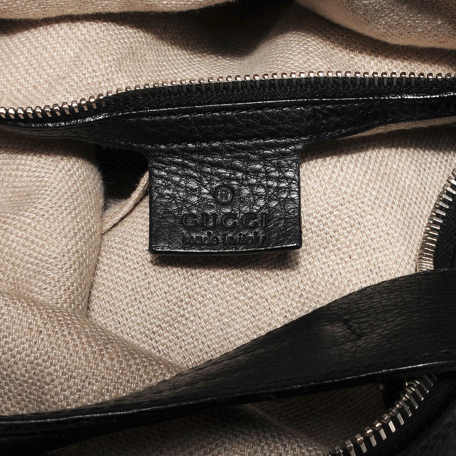 Gucci Monogram Icon Bit Large Hobo Black 5 of 9