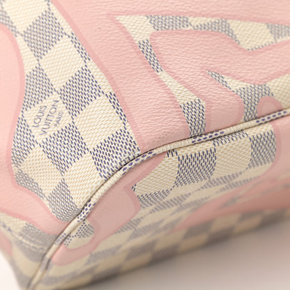 Louis Vuitton Damier Azur Tahitienne Neverfull MM 14 of 15