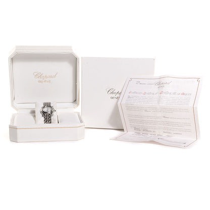 Chopard Stainless Steel 5 Diamond 26mm Happy Sport Quartz Watch 7 of 7