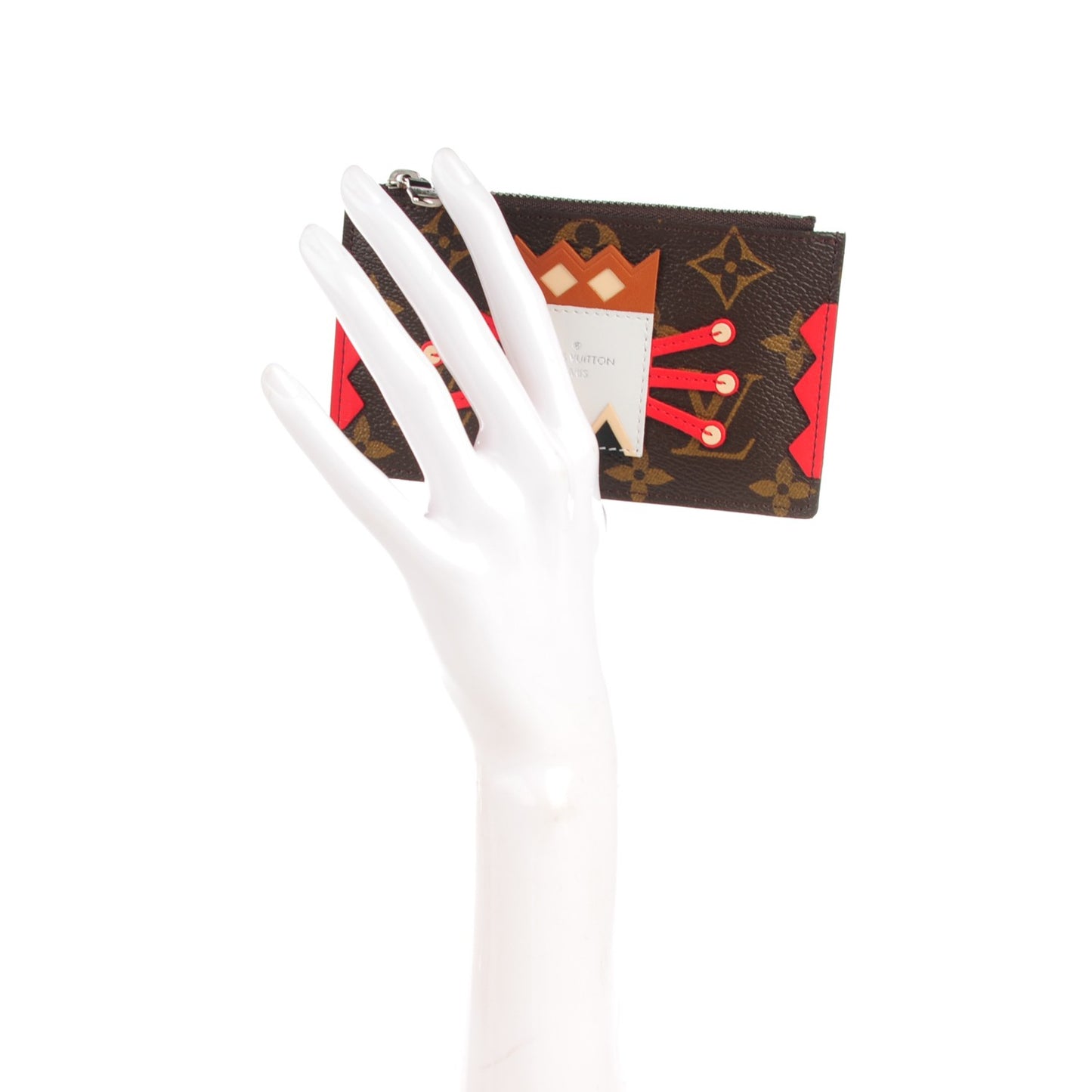 Monogram Tribal Key Pouch