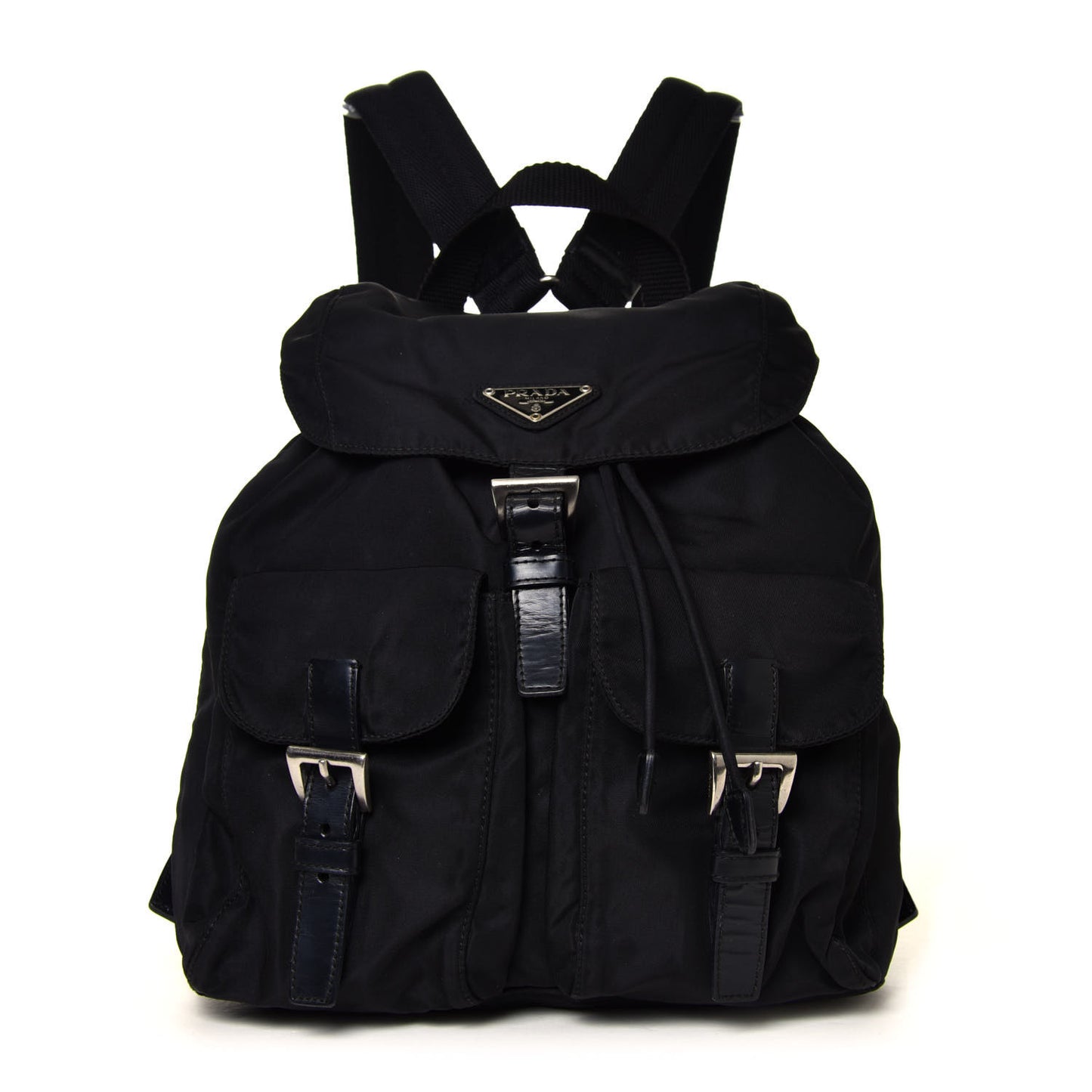 Tessuto Nylon Vela Small Backpack Black