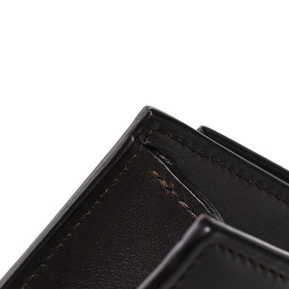 Saint Laurent Smooth Calfskin Classic Monogram Kate Tassel Chain Wallet Amaranto 10 of 10