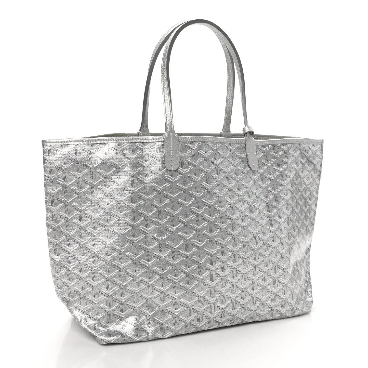 Goyard Goyardine Precious Metals Saint Louis PM Silver 4 of 12