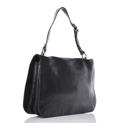 Gucci Calfskin Blondie Shoulder Flap Black 4 of 10
