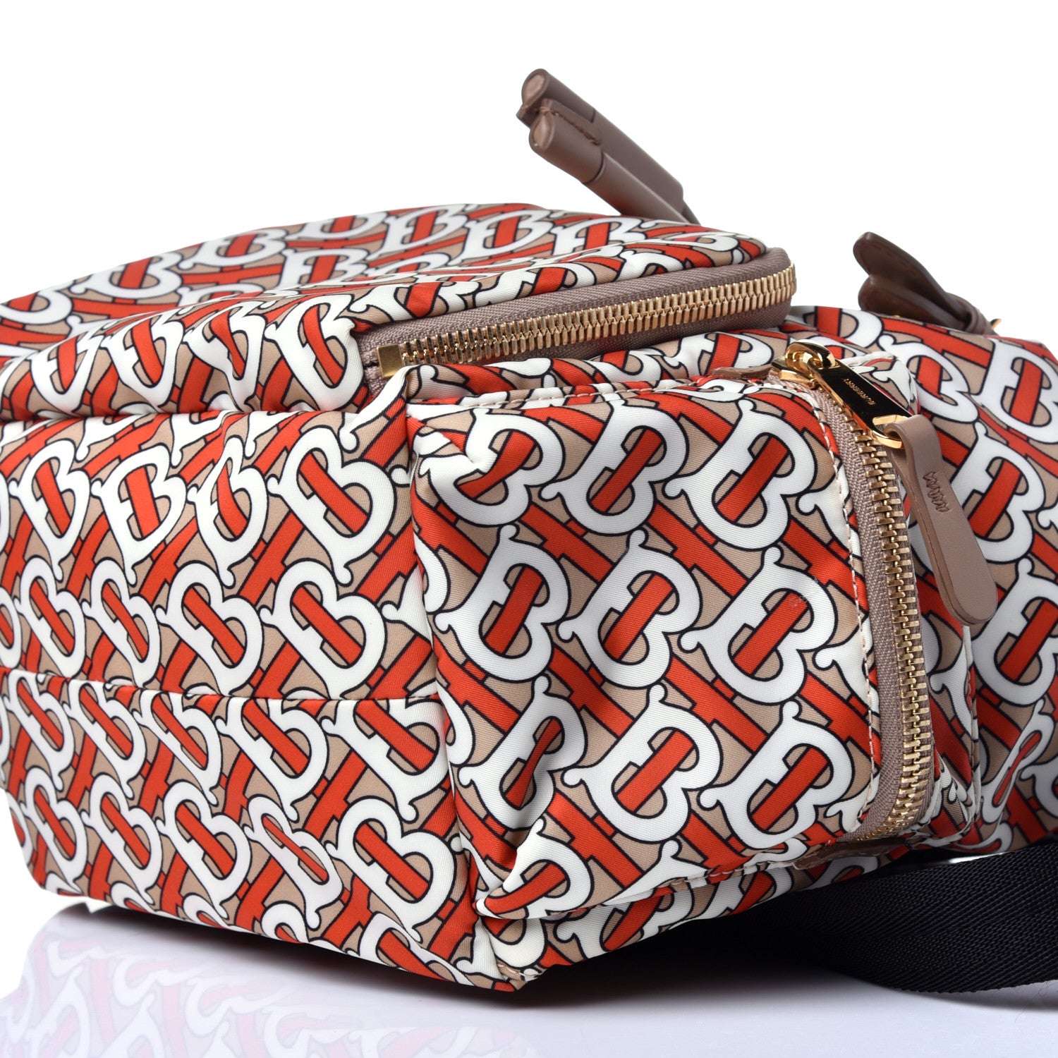 Burberry Nylon Monogram Medium Rucksack Backpack Vermillion 6 of 15