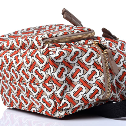 Burberry Nylon Monogram Medium Rucksack Backpack Vermillion 6 of 15