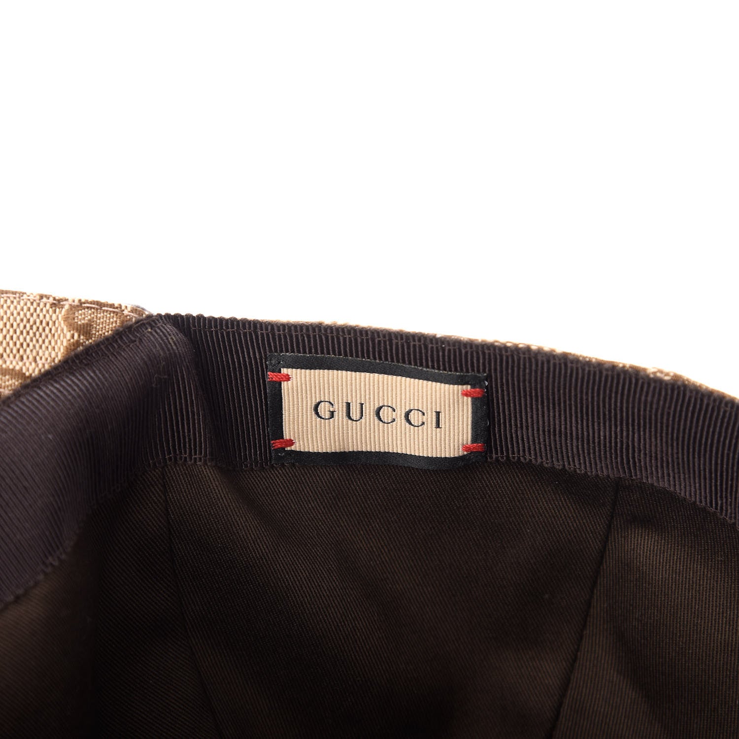 Gucci Monogram Web Baseball Hat M Beige Cocoa 6 of 6