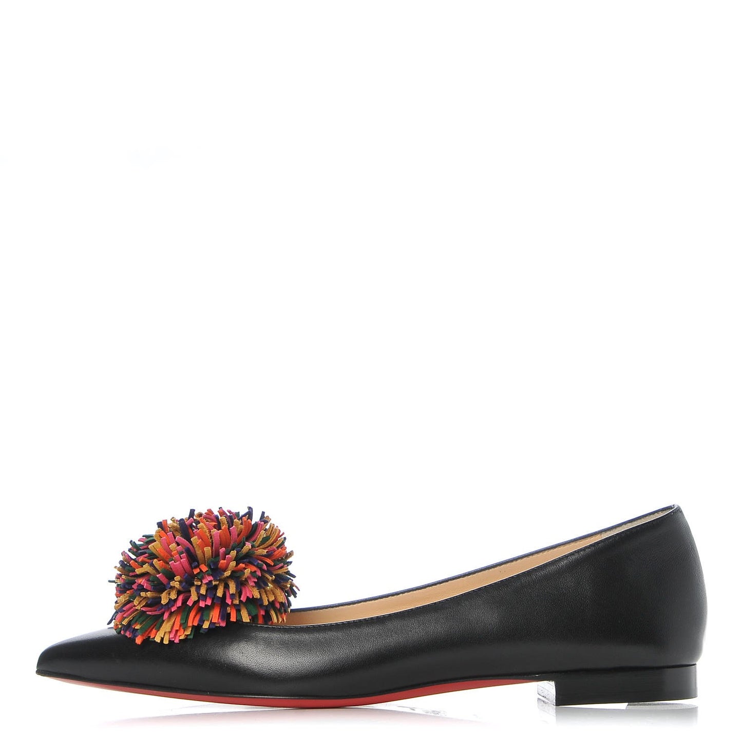 Shiny Nappa Konstantina Flats 36 Black