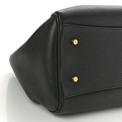 Mulberry Heavy Grain Belted Bayswater Tote Black 9 of 10
