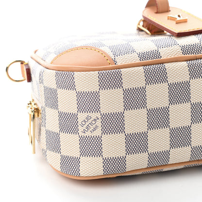 Louis Vuitton Damier Azur Mini Deauville 6 of 7