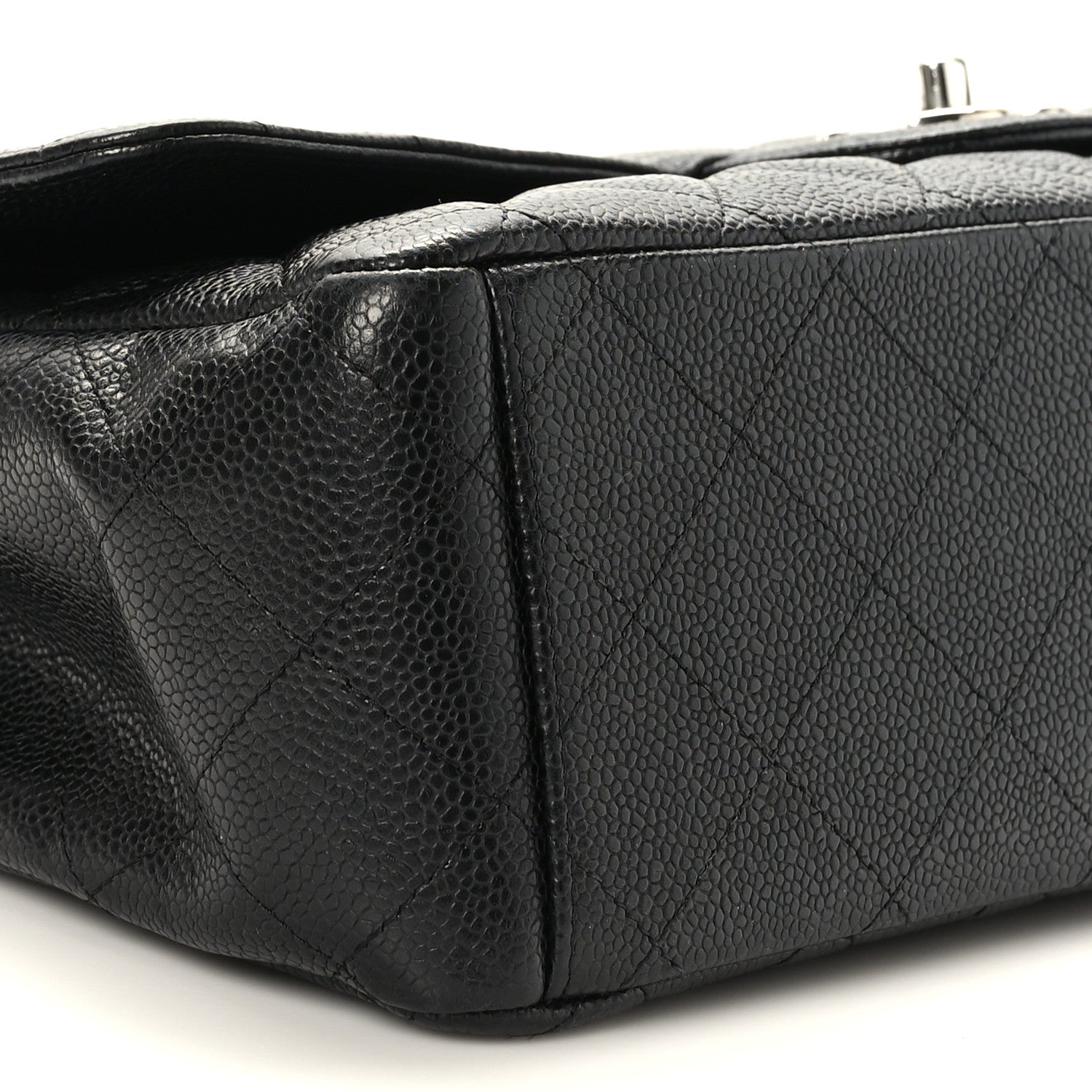 Chanel Caviar Quilted Maxi Double Flap Black 8 of 9