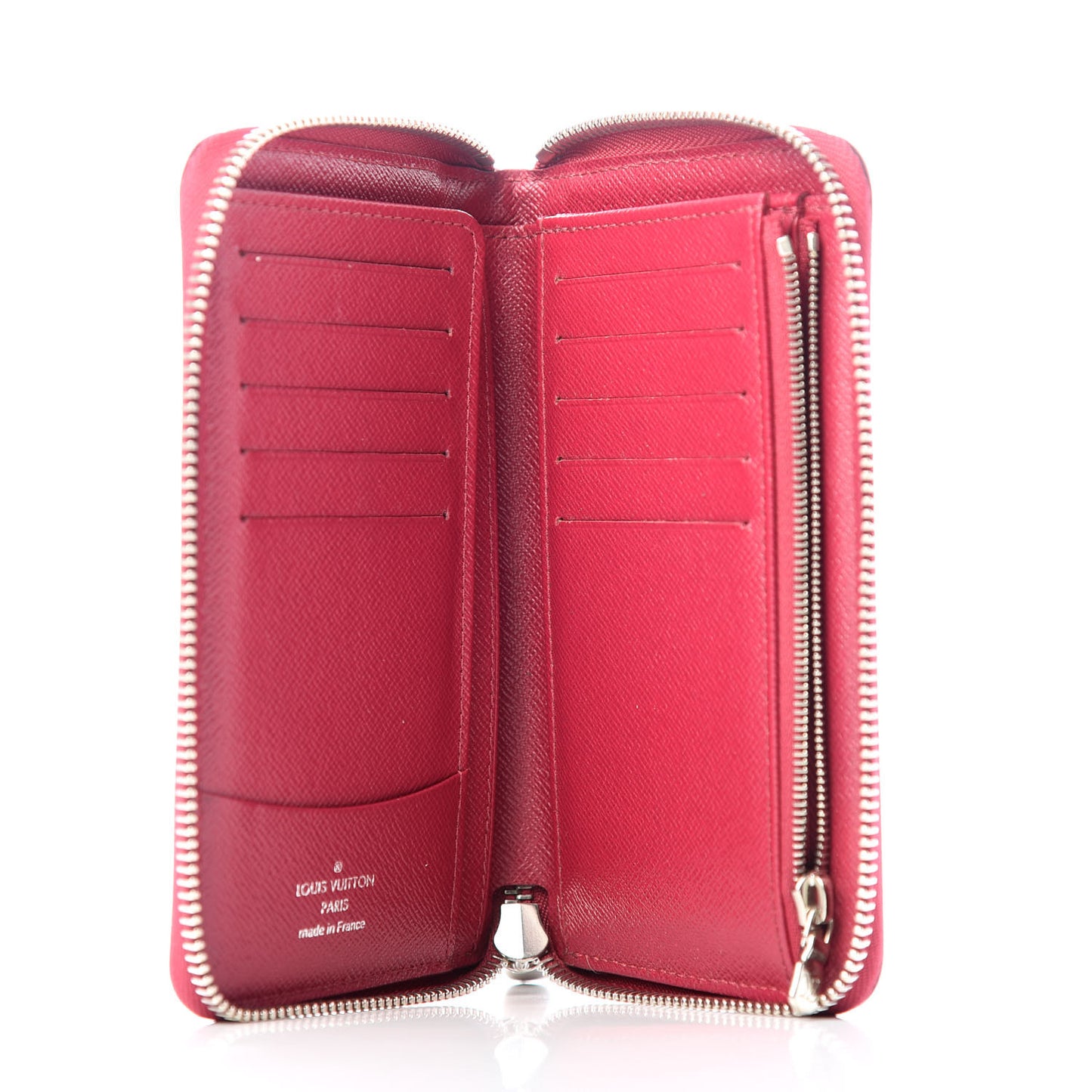 Epi Zippy Compact Wallet Fuchsia