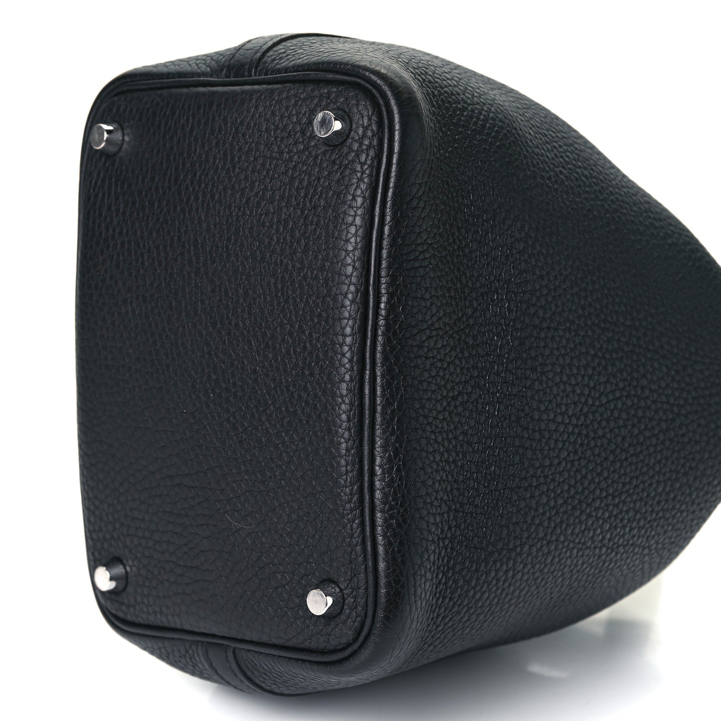 Taurillon Clemence Picotin Lock 18 PM Black