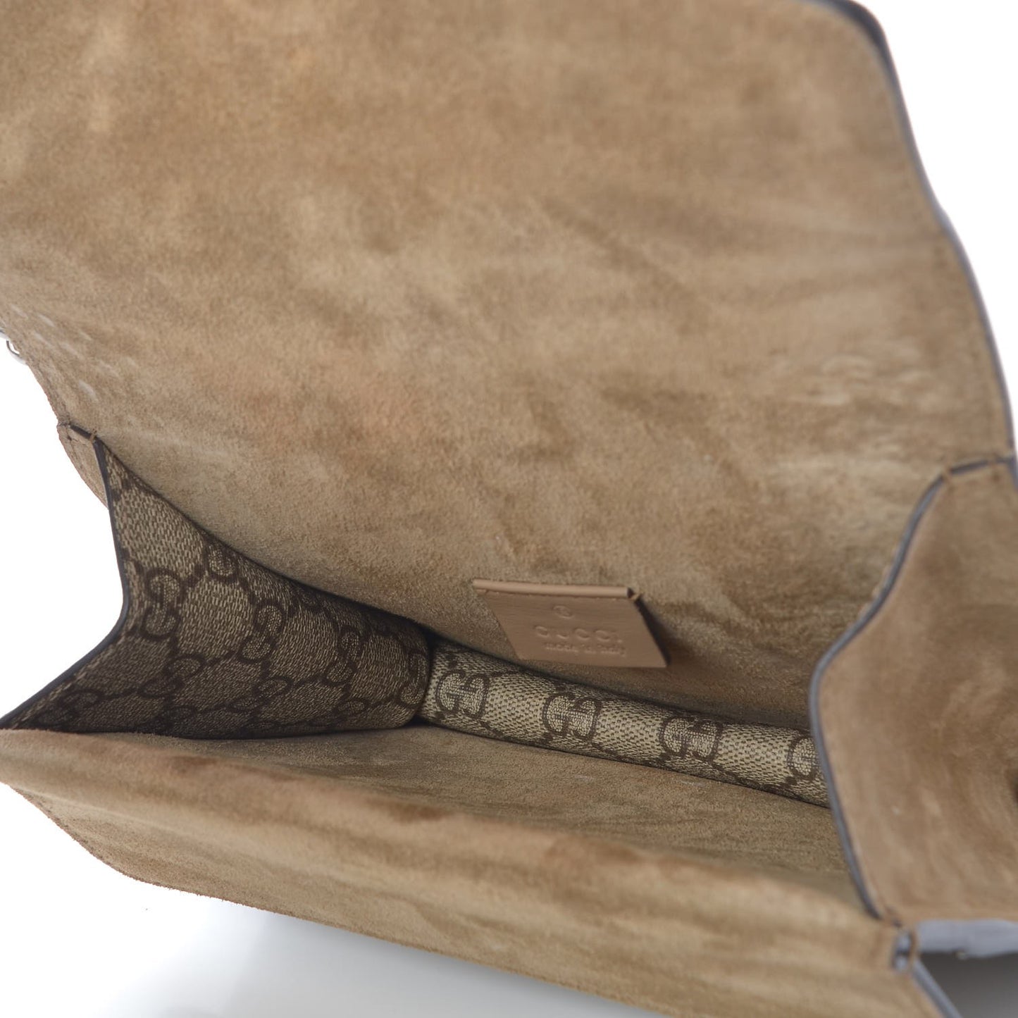 GG Supreme Monogram Mini Dionysus Shoulder Bag Taupe