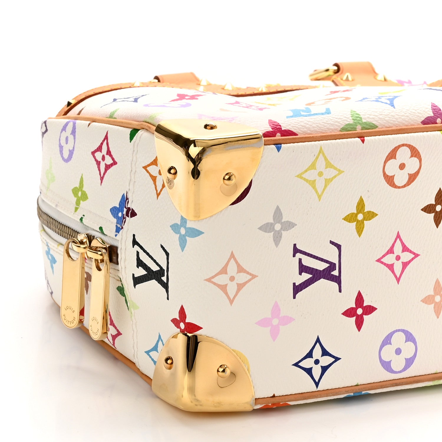Louis Vuitton Monogram Multicolor Trouville White 7 of 8