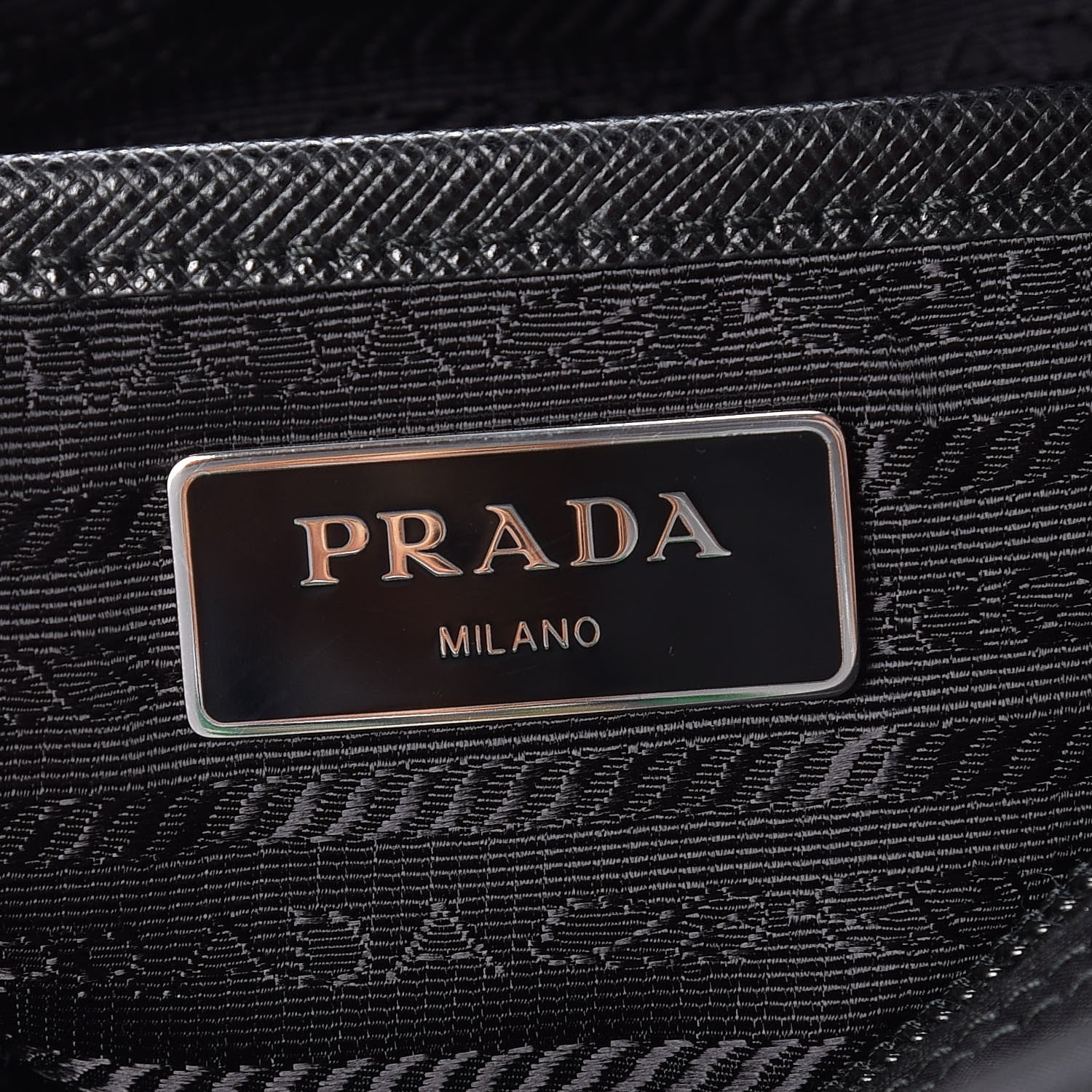 Prada Nylon New Vela Studded Messenger Black Astrale 8 of 8