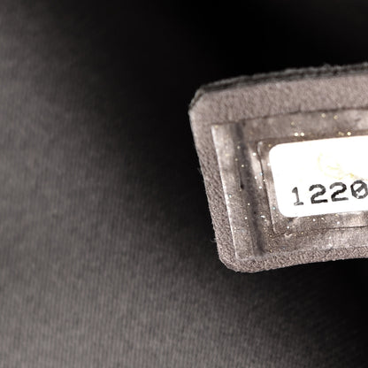 Chanel Lambskin Quilted Flap Black White 7 of 14