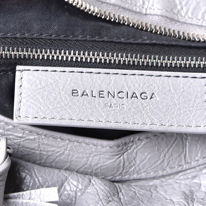 Balenciaga Agneau Classic Silver Hardware S City Gris Haussmannien 5 of 5