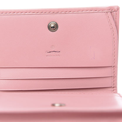 Gucci Calfskin Matelasse GG Marmont Mini Wallet On Chain Wild Rose 6 of 10