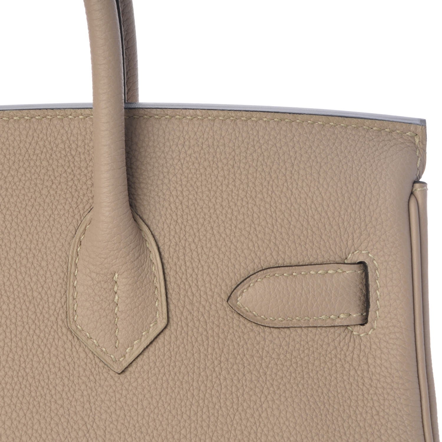 Hermes Togo Birkin 30 Gris Tourterelle 28 of 33
