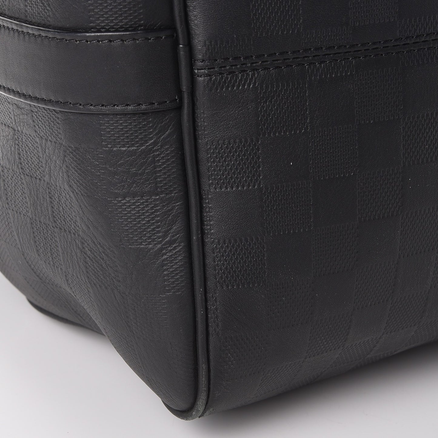 Damier Infini Keepall Bandouliere 55 Onyx