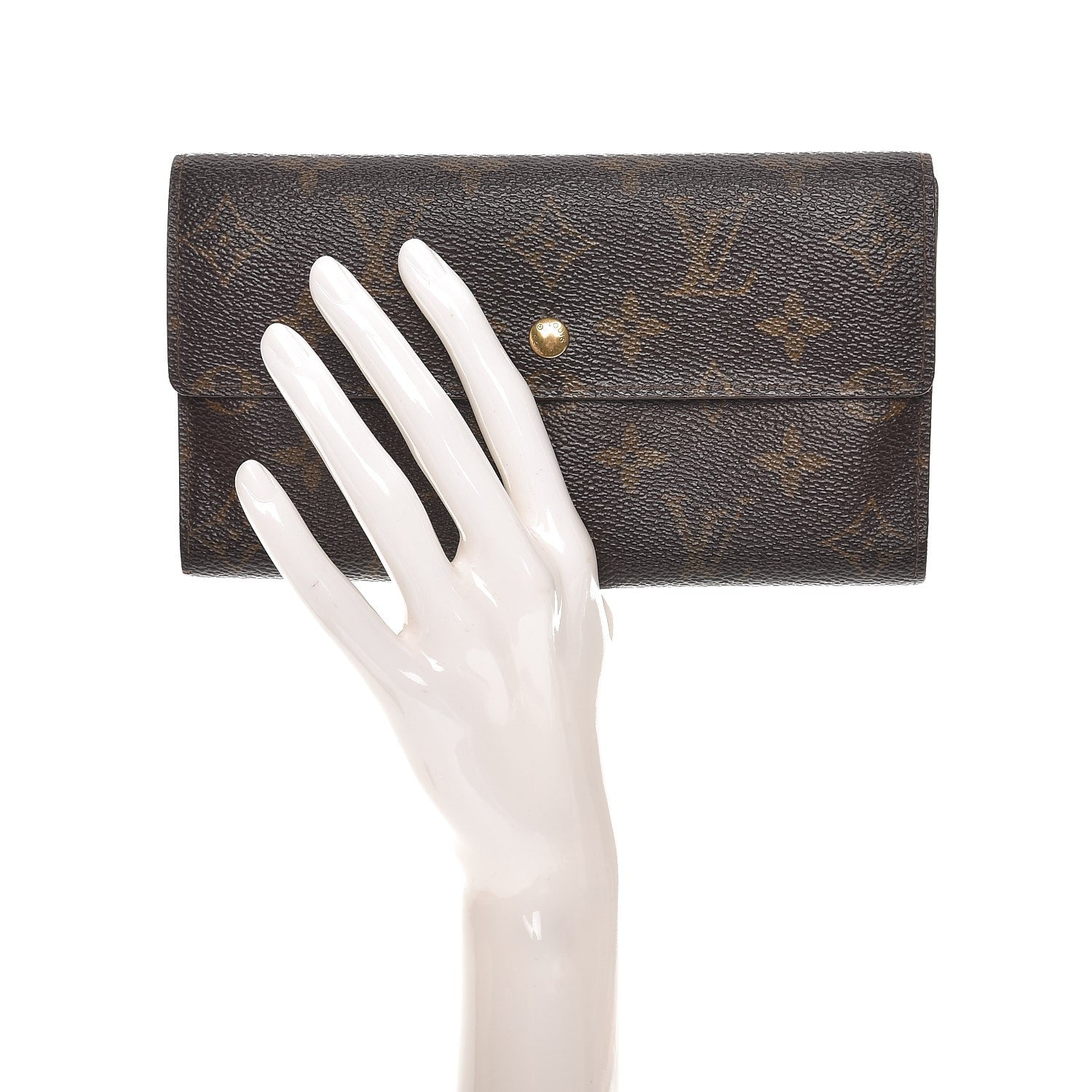 Louis Vuitton Monogram Porte Tresor International Wallet 2 of 13