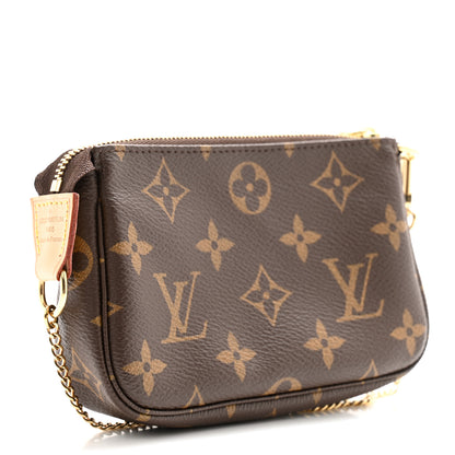 Louis Vuitton Monogram Mini Pochette Accessories 3 of 8
