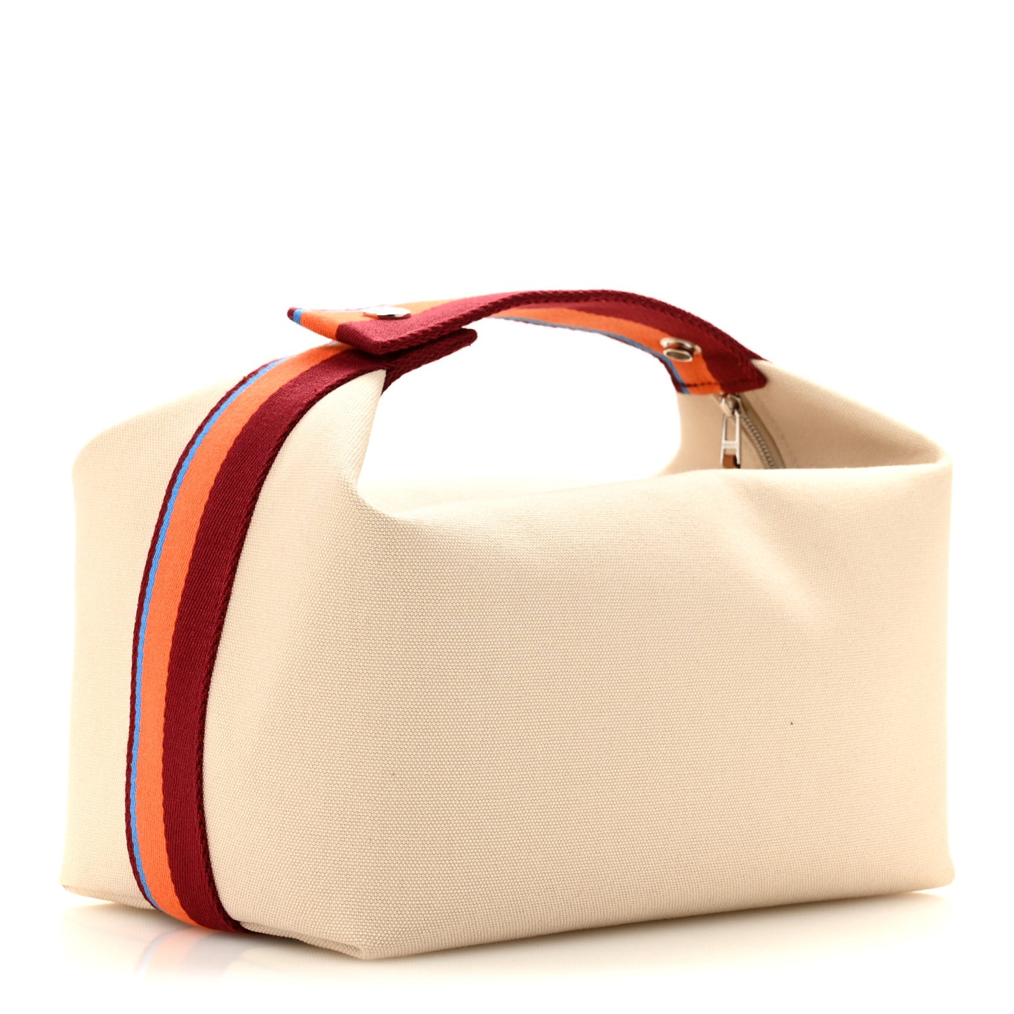 Canvas Large Bride-A-Brac Pavillon Pouch Natural Multicolor