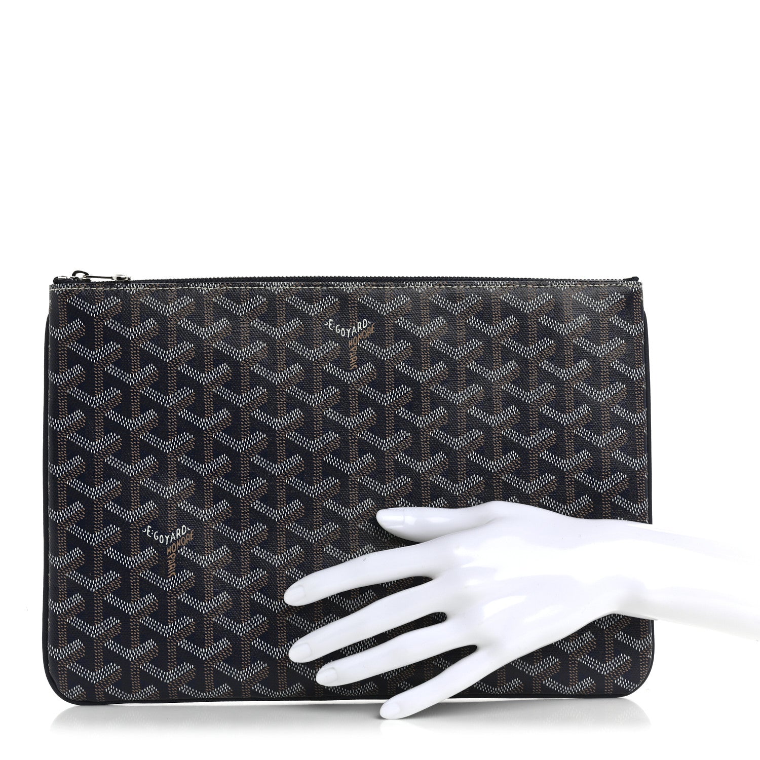 Goyard Goyardine Senat MM Pocket Navy 2 of 9