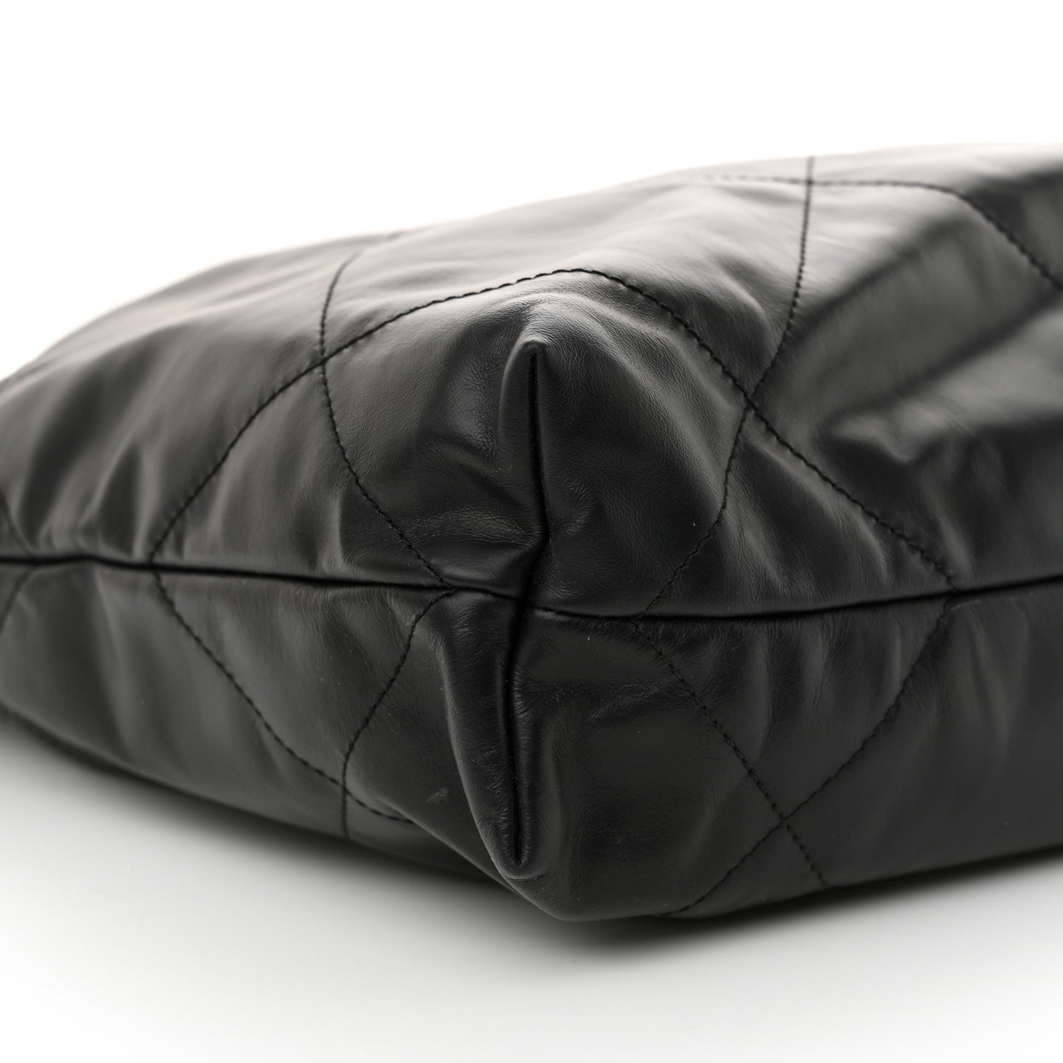 Chanel Calfskin Quilted Small Chanel 22 Black 10 of 11