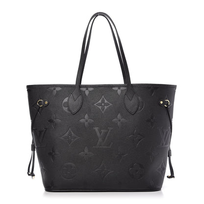 Louis Vuitton Empreinte Monogram Giant Neverfull MM Black 1 of 10