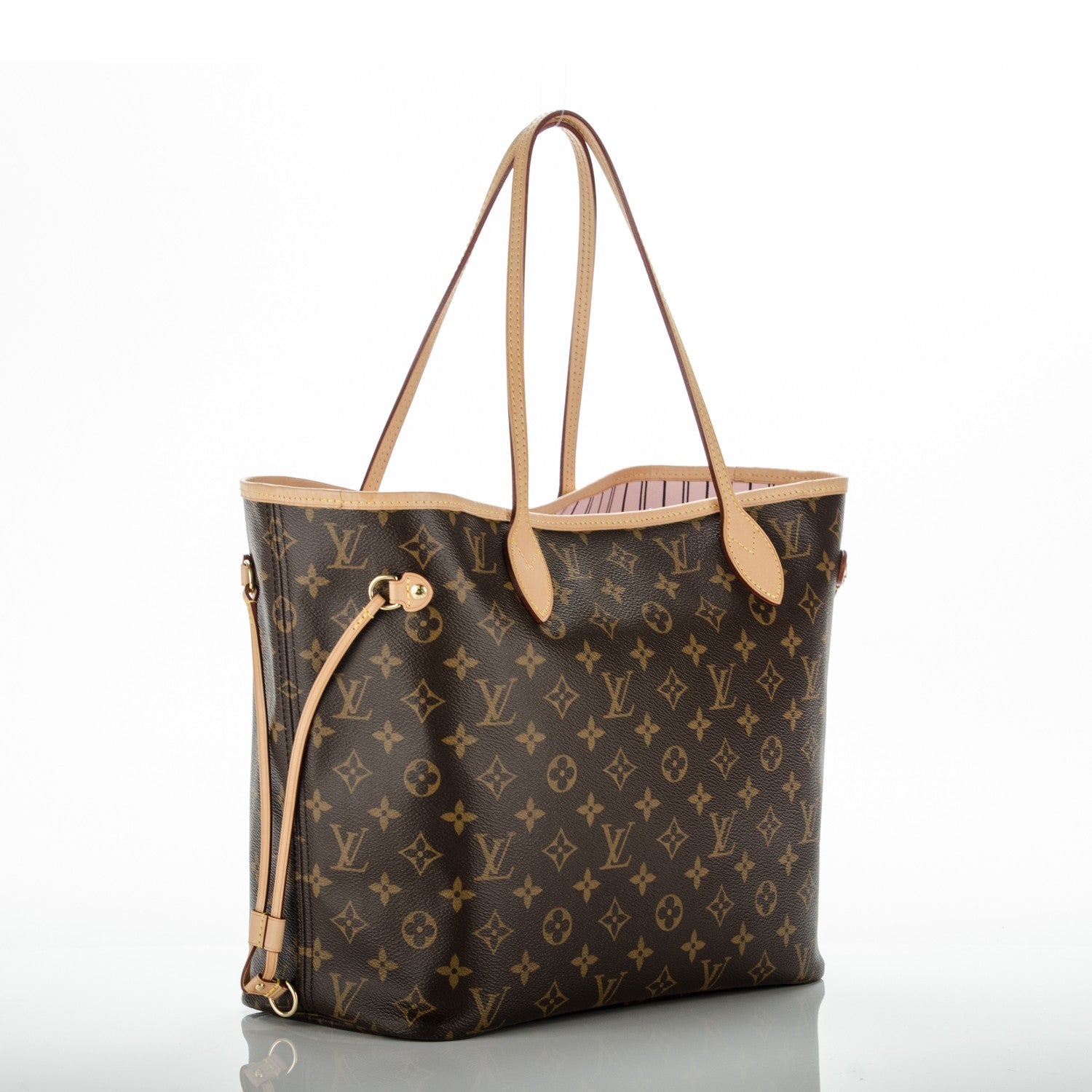 Louis Vuitton Monogram Neo Neverfull MM Rose Ballerine 3 of 7
