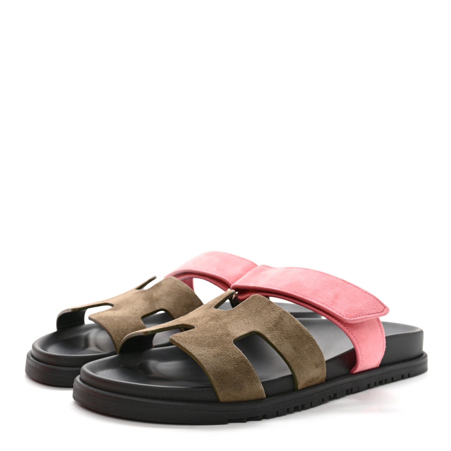 Suede Goatskin Womens Chypre Sandals 41 Toundra Rose Du Desert