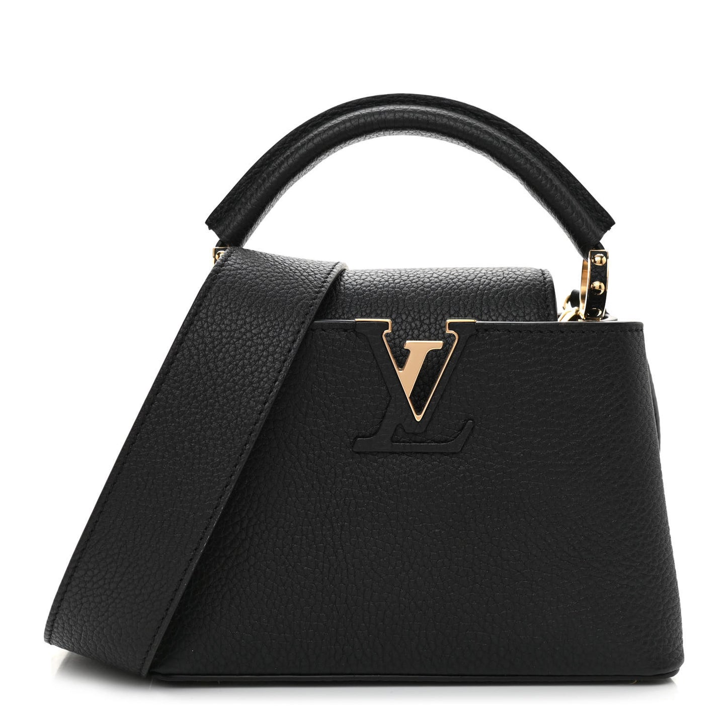 Taurillon Mini Capucines Black