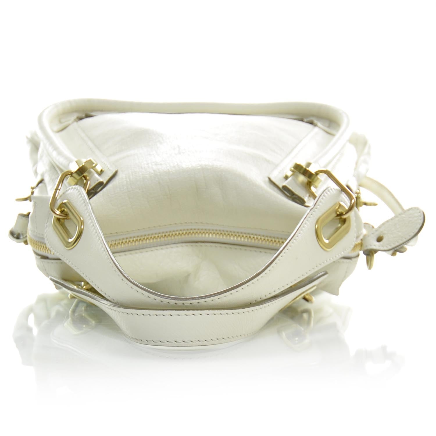 Chloe Calfskin Medium Paraty Cream 5 of 11