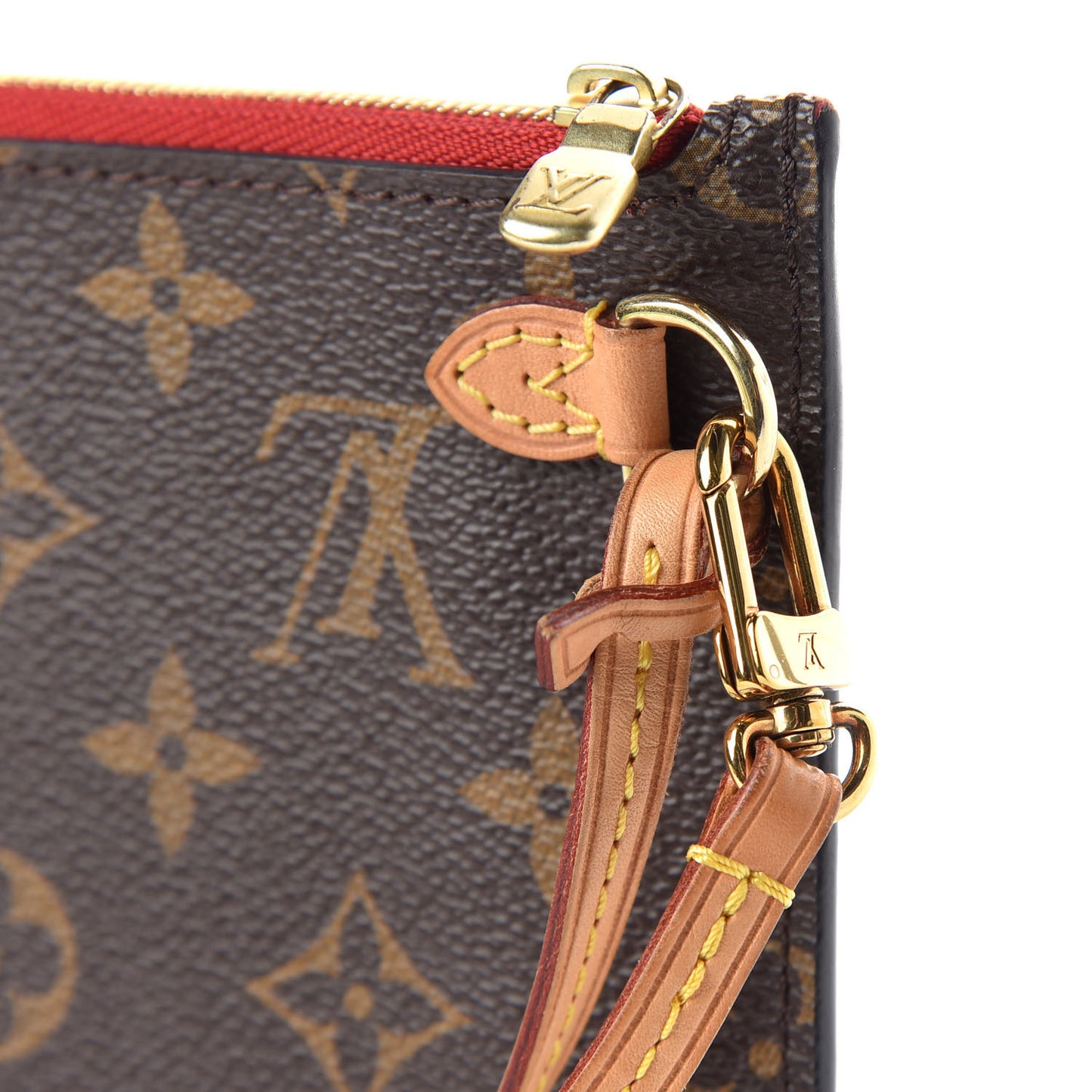 Monogram Neverfull MM GM Pochette Cherry