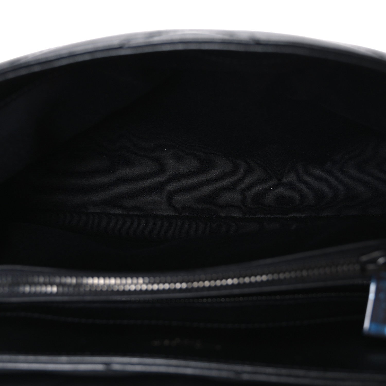 Saint Laurent Calfskin Y Quilted Monogram Monochrome Medium Loulou Chain Satchel Black Black 5 of 10