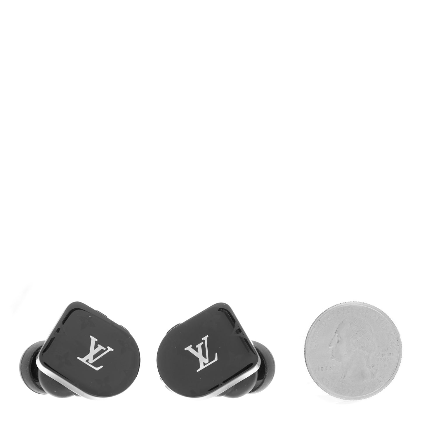Acetate Monogram Horizon Wireless Earphones Black
