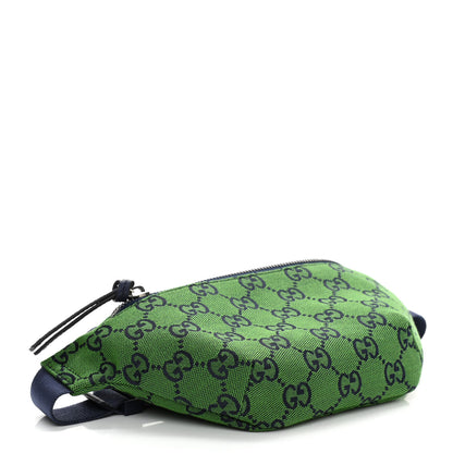 Gucci Monogram Multicolor Belt Bag Green Blue 4 of 10
