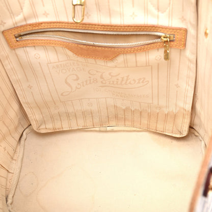 Louis Vuitton Damier Azur Neverfull MM 9 of 10