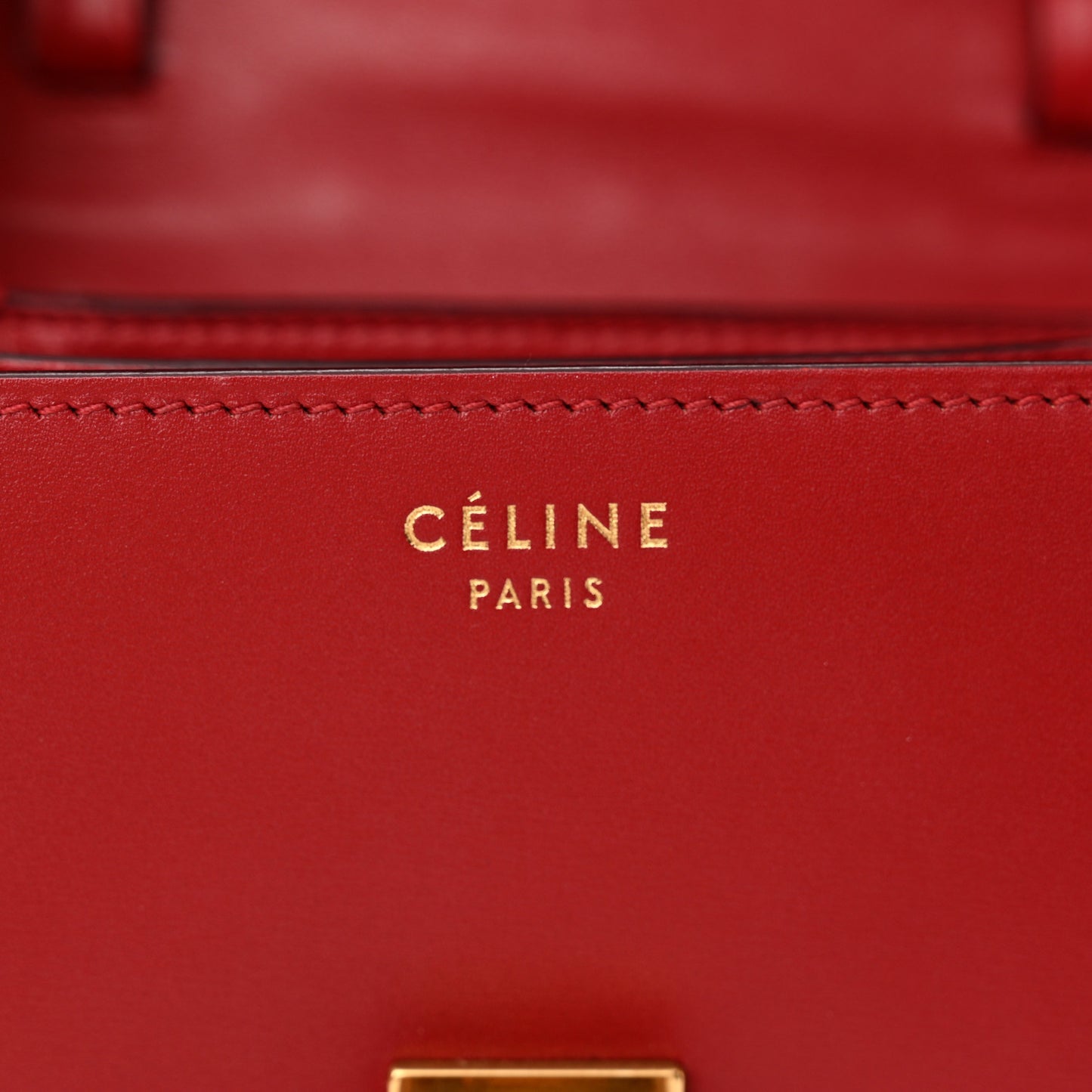 Smooth Calfskin Small Classic Box Flap Bag Red