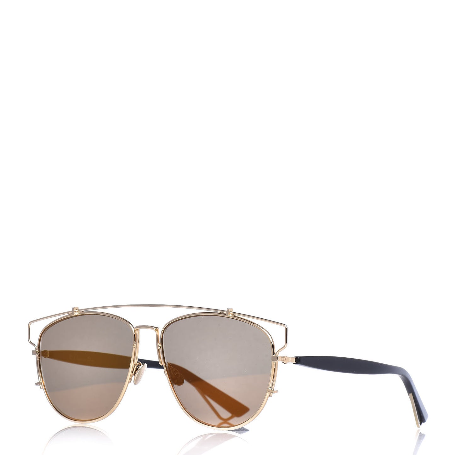 Technologic Sunglasses Gold Orange