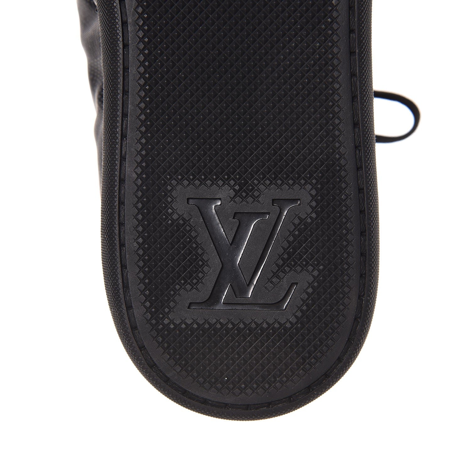 Louis Vuitton Nylon Damier Graphite Baseball High Top Sneaker Boots 5.5 6 of 8