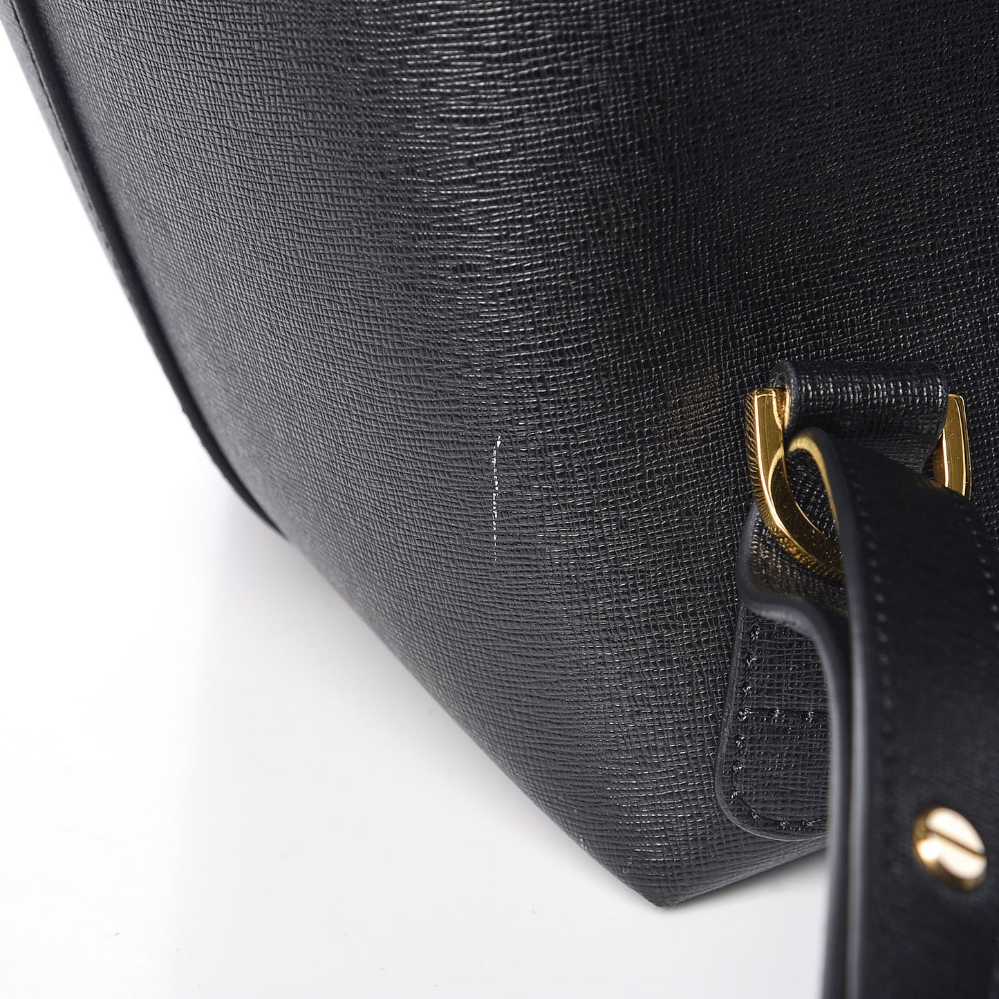 Saffiano Backpack Black Flamma