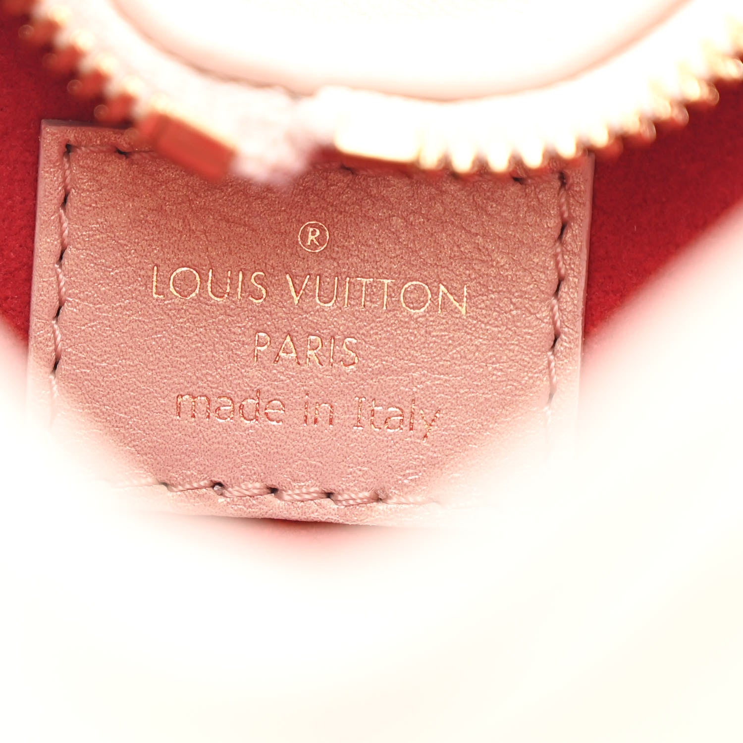 Louis Vuitton Lambskin Embossed Monogram Fall In Love Sac Coeur Light Pink 5 of 8