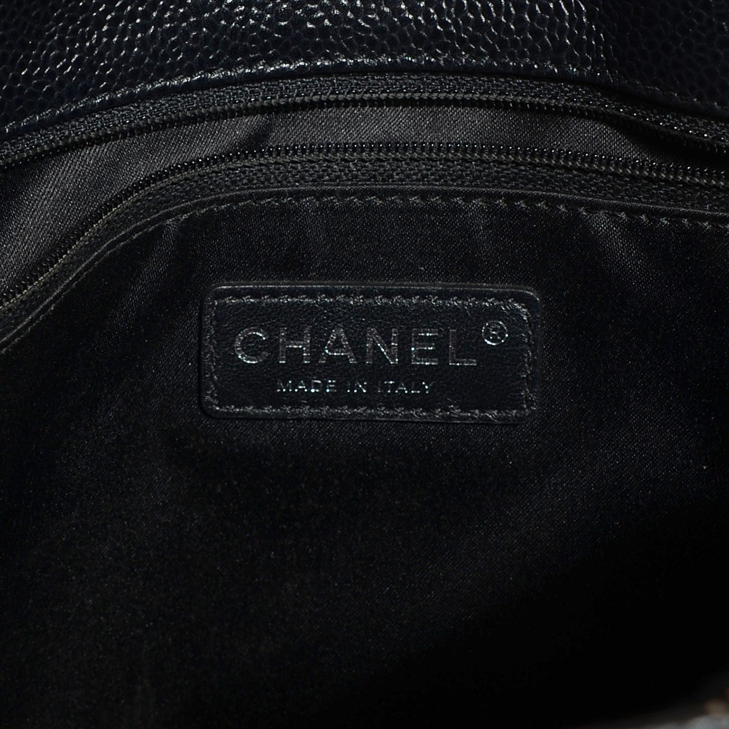 Chanel Caviar Quilted Grand Shopping Tote GST Black 7 of 8