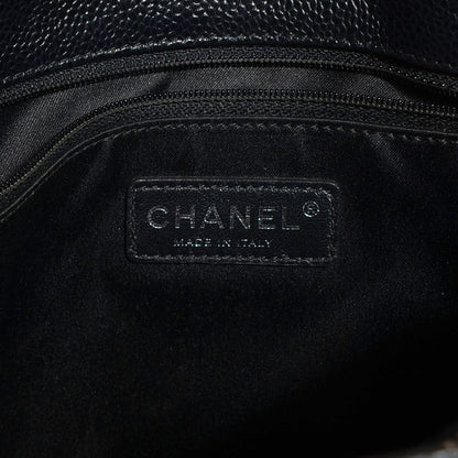 Chanel Caviar Quilted Grand Shopping Tote GST Black 7 of 8