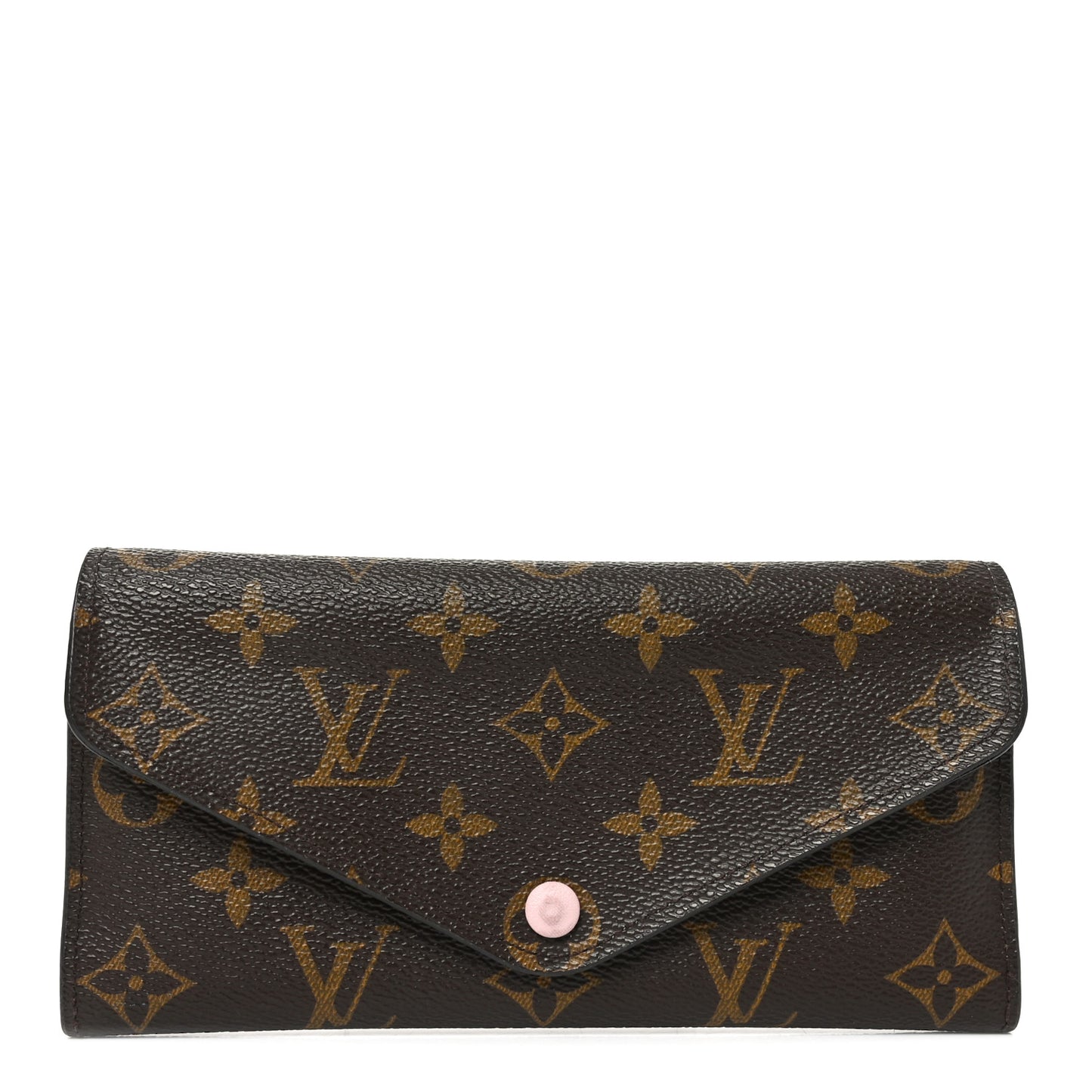 Monogram Jeanne Wallet Rose Ballerine