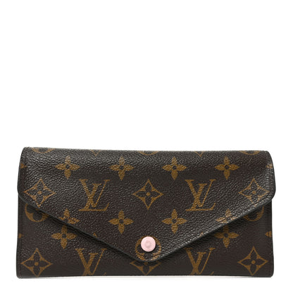 Louis Vuitton Monogram Jeanne Wallet Rose Ballerine 1 of 7