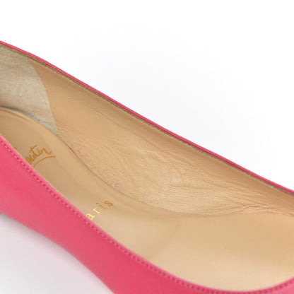 Christian Louboutin Shiny Nappa Ballalla Flats 37.5 Darling 11 of 16